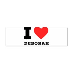 I Love Deborah Sticker Bumper (10 Pack) by ilovewhateva