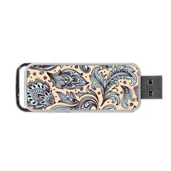 Texture Ornament Paisley Portable Usb Flash (one Side)