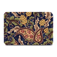 Leaves Flowers Background Texture Paisley Plate Mats