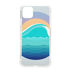 Tsunami Tidal Wave Wave Minimalist Ocean Sea Iphone 11 Pro Max 6 5 Inch Tpu Uv Print Case by Pakemis