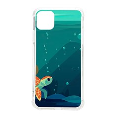 Ai Generated Ocean Sea Fish Aquatic Water Nature 5 Iphone 11 Pro Max 6 5 Inch Tpu Uv Print Case by Pakemis