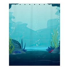 Intro Youtube Background Wallpaper Aquatic Water 2 Shower Curtain 60  X 72  (medium)  by Pakemis