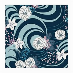 Flowers Pattern Floral Ocean Abstract Digital Art Medium Glasses Cloth (2 Sides)