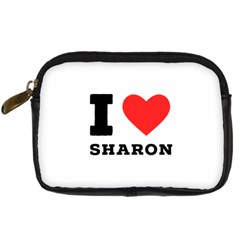 I Love Sharon Digital Camera Leather Case by ilovewhateva