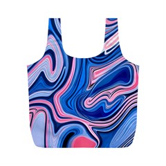 Abstract Liquid Art Pattern Full Print Recycle Bag (m) by GardenOfOphir