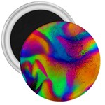 Fluid Background Pattern 3  Magnets Front