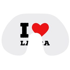 I Love Laura Travel Neck Pillow by ilovewhateva