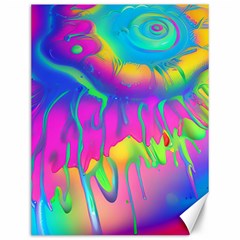 Liquid Art Pattern - Fluid Art - Marble Art - Liquid Background Canvas 12  X 16  by GardenOfOphir