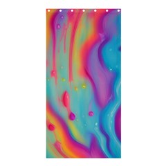 Liquid Art Pattern - Marble Art Shower Curtain 36  X 72  (stall)  by GardenOfOphir