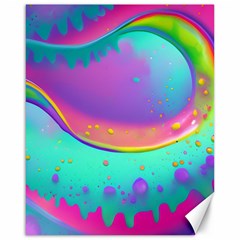 Liquid Art Pattern - Fluid Background Canvas 16  X 20  by GardenOfOphir
