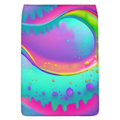 Liquid Art Pattern - Fluid Background Removable Flap Cover (l) by GardenOfOphir