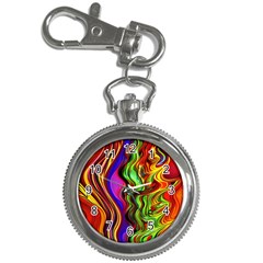 Swirls And Curls Key Chain Watches by GardenOfOphir