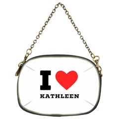 I Love Kathleen Chain Purse (two Sides) by ilovewhateva