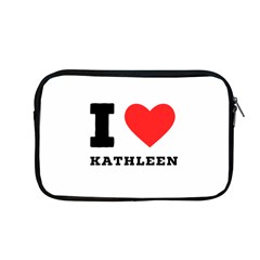 I Love Kathleen Apple Macbook Pro 13  Zipper Case by ilovewhateva