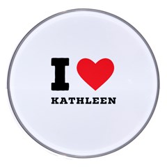 I Love Kathleen Wireless Fast Charger(white) by ilovewhateva