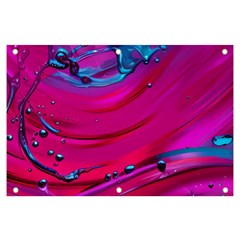 Fluid Art Pattern Banner And Sign 6  X 4  by GardenOfOphir