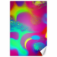 Fluid Background Canvas 24  X 36  by GardenOfOphir