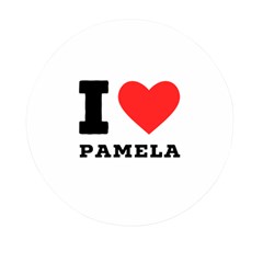 I Love Pamela Mini Round Pill Box (pack Of 5) by ilovewhateva