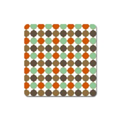 Stylish Pattern Square Magnet by GardenOfOphir