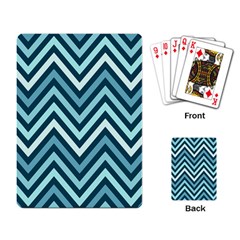 Chevron Vi Playing Cards Single Design (rectangle) by GardenOfOphir