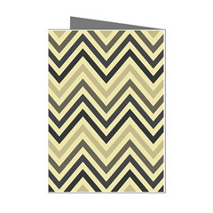 Mute Chevron Mini Greeting Cards (pkg Of 8)