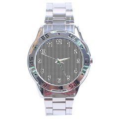 Pattern 98 Stainless Steel Analogue Watch