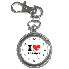 I Love Carolyn Key Chain Watches by ilovewhateva