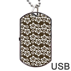 Pattern 109 Dog Tag Usb Flash (two Sides) by GardenOfOphir