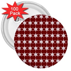 Pattern 152 3  Buttons (100 Pack)  by GardenOfOphir