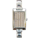 Pattern 161 Rectangle Italian Charm Watch Front