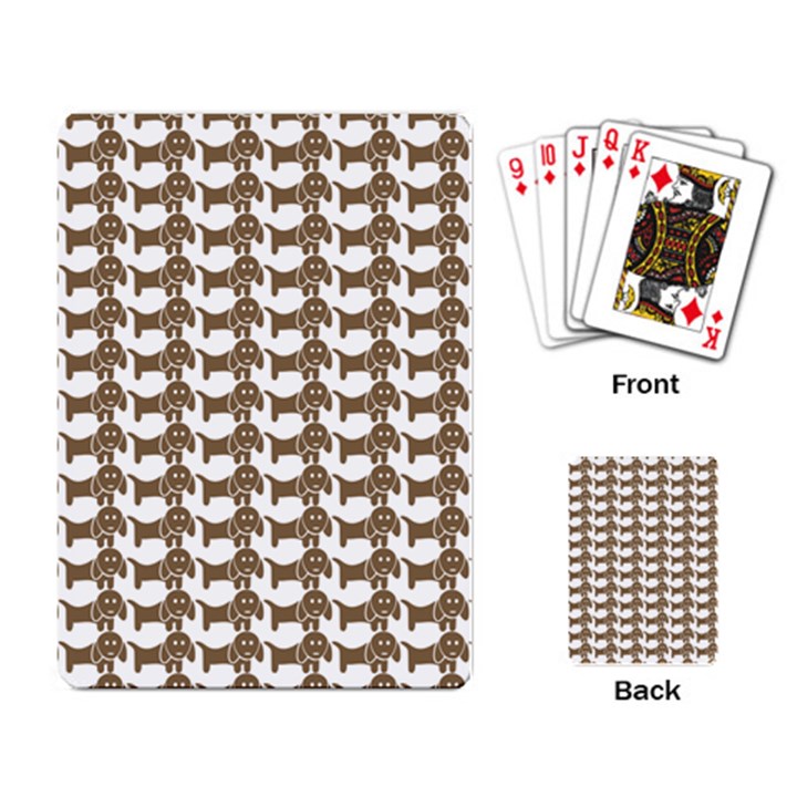 Pattern 161 Playing Cards Single Design (Rectangle)