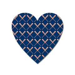 Pattern 187 Heart Magnet by GardenOfOphir