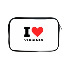 I Love Virginia Apple Ipad Mini Zipper Cases by ilovewhateva