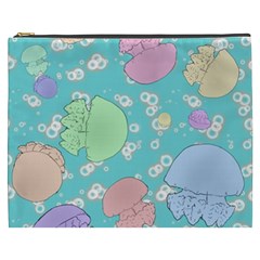 Jellyfish Animal Translucent Cosmetic Bag (xxxl)