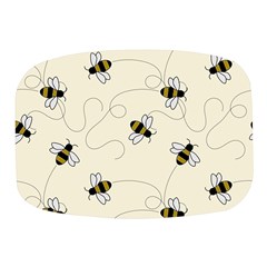 Insects Bees Digital Paper Mini Square Pill Box by Semog4