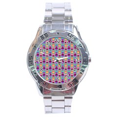 Pattern 209 Stainless Steel Analogue Watch by GardenOfOphir