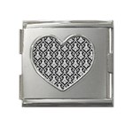 Pattern 246 Mega Link Heart Italian Charm (18mm)