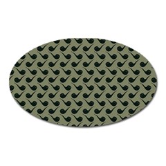 Pattern 266 Oval Magnet by GardenOfOphir