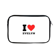 I Love Evelyn Apple Macbook Pro 13  Zipper Case by ilovewhateva