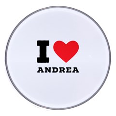 I Love Andrea Wireless Fast Charger(white) by ilovewhateva