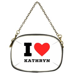 I Love Kathryn Chain Purse (one Side) by ilovewhateva