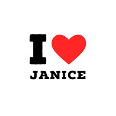 I Love Janice Play Mat (square) by ilovewhateva