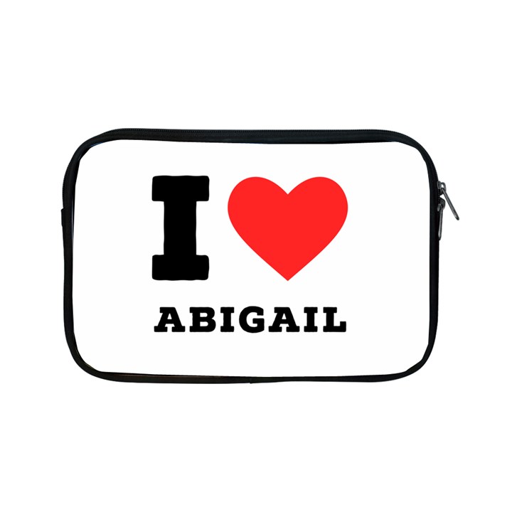 I love Abigail  Apple iPad Mini Zipper Cases