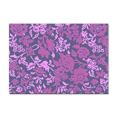 Background Pattern Flower Texture Sticker A4 (10 Pack) by Semog4