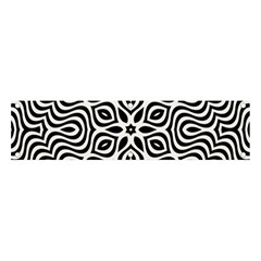 Pattern Wave Symmetry Monochrome Abstract Banner And Sign 4  X 1 