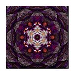 Rosette Kaleidoscope Mosaic Abstract Background Art Tile Coaster