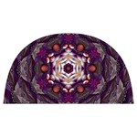 Rosette Kaleidoscope Mosaic Abstract Background Art Anti scalding pot cap