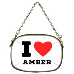 I Love Amber Chain Purse (two Sides) by ilovewhateva