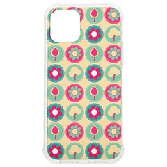 Chic Floral Pattern Iphone 12/12 Pro Tpu Uv Print Case