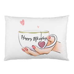 Happy Monday Pillow Case (two Sides)